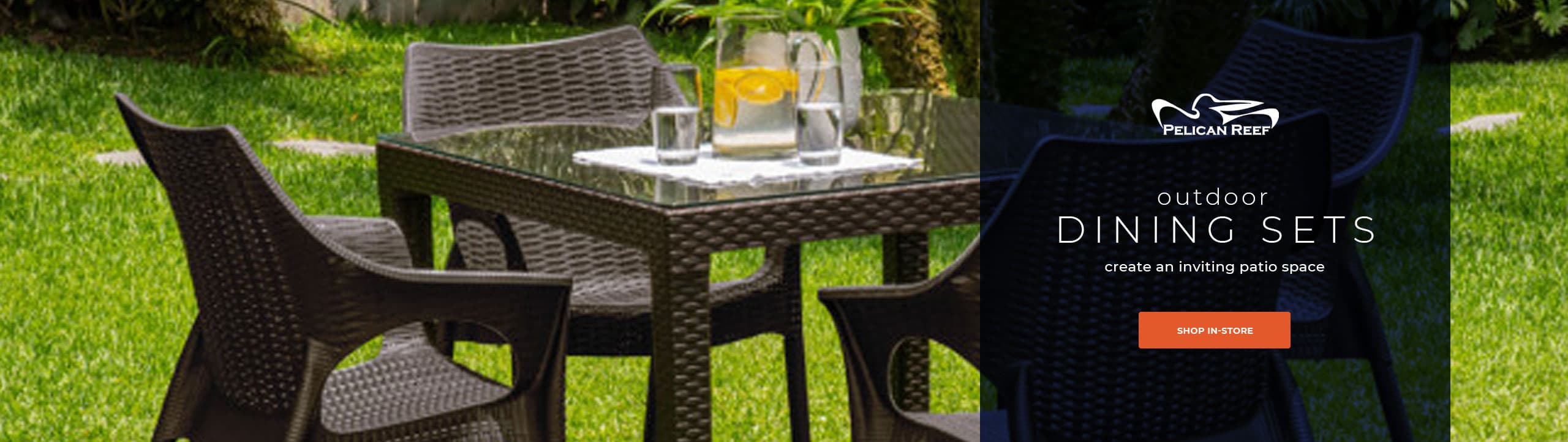 Outdoor Dining Sets by Pelican Reef - Shop Instore